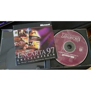 Microsoft Encarta 97 Encyclopedia VTG PC 1996 Windows